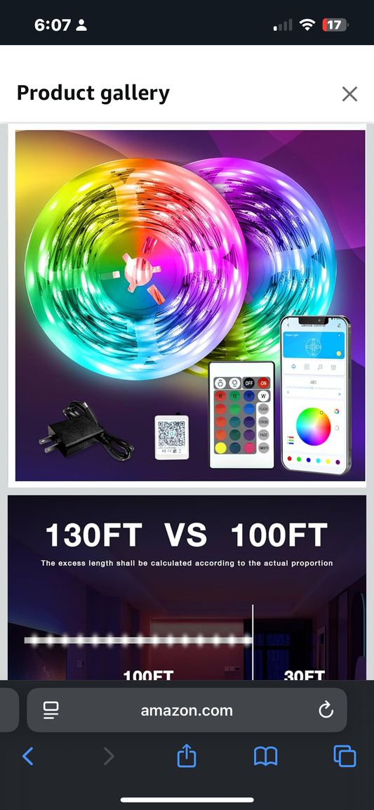 LED Strip Lights 130ft Lights Strip